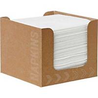 Guardanapos de papel Duni Dunisoft® - 20 x 20 cm - branco - Pacote de 50