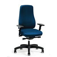 Cadeira com mecanismo sincronizado Prosedia Younico 2456 - azul