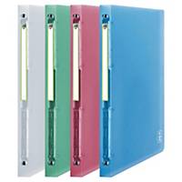 Elba 2nd Life 4-ring binder in PP 20mm assorted colours - pack of 4
