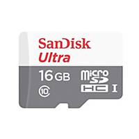 SANDISK SDSQUNS_016G_GN3MN MICRO SD CARD 16 GB