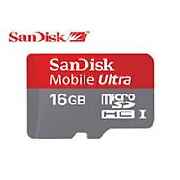 SANDISK SDSQUNC MICRO SD CARD 16GB