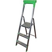 Safetool 3730.03 Ladder 3 Steps Aluminium