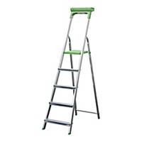 Safetool 3730.05 Ladder 5 Steps Aluminium