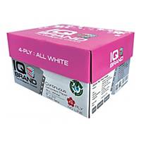 IQ Carbonless Continuous Paper 4 Ply 9  X5.5   Box of 1000 White