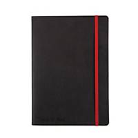 Oxford Black n  Red Notebook A5 Soft Cover Journal Ruled Numbered 144 pages