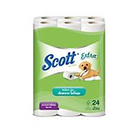 SCOTT Extra Big Toilet Paper Rolls 23 m - Pack of 24