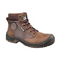 Safety Jogger Dakar S3 High Cut Safety Shoes Brown - Size 39