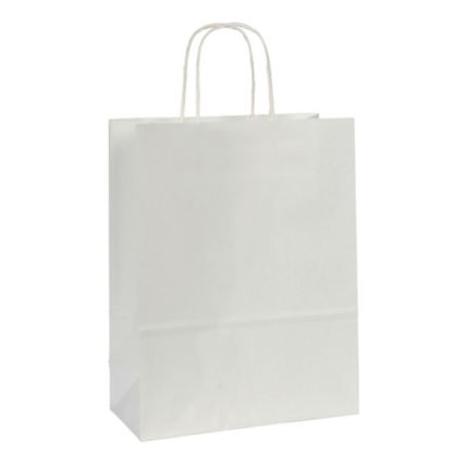 Gavepose med hvid, 310 x x 110 mm, pakke a stk.
