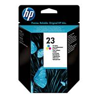 Tusz HP 23 C1823D kolorowy CMYK zwiększona pojemność