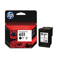 HP tintapatron 651 (C2P10AE), fekete