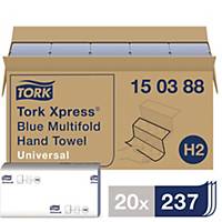 Fold towels Tork Xpress Universal 150388, Z-fold, 2-ply, pack of 20x237 pieces