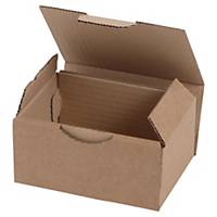 Shipping box eco 200 x 100 x 100 mm brown  - pack of 50