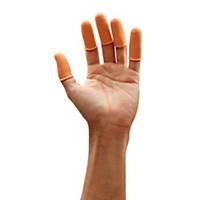FINGER COTS LATEX SMALL ORANGE PACK OF 1200