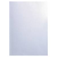 Exacompta Forever Recycled Linen Effect A4 Binding Covers, White - Pack 100