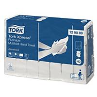 Håndklædeark Tork Xpress® Advanced H2, 129089, multifold, pakke a 21 x 200 stk.