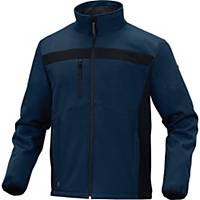 Softshell Jacket Deltaplus LULEA2, polyester/elastane, blue/black, size M