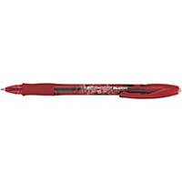 Bic Gelocity Illusion gel roller pen, medium, rode gel-inkt