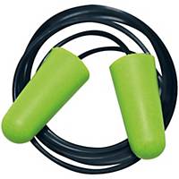 Ušní zátky se šňůrkou Cerva ED Comfort Plug, 34 dB, zelené, 250 párů