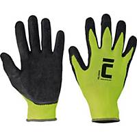 Cerva Palawan Multipurpose Gloves, Size 10, Yellow, 12 Pairs