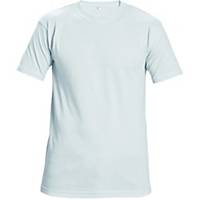 Cerva Teesta T-Shirt mit kurzen Ärmeln, Größe XL, weiß