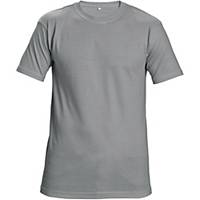 Tričko s krátkym rukávom Cerva Teesta, veľkosť M, sivé