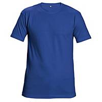 Tričko s krátkym rukávom Cerva Teesta, veľkosť L, kráľovská modrá