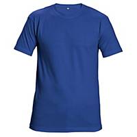 Tričko s krátkym rukávom Cerva Garai, veľkosť L, kráľovská modrá
