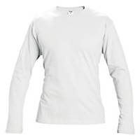 CERVA CAMBON T-Shirt with long sleeve, size L, white