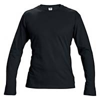CERVA CAMBON T-Shirt with long sleeve, size L, black