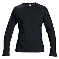 CERVA CAMBON T-Shirt with long sleeve, size XL, black