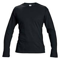 CERVA CAMBON T-Shirt with long sleeve, size 2XL black