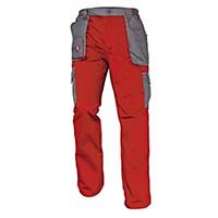 Pracovní kalhoty Cerva Max Evolution, velikost 48, červené