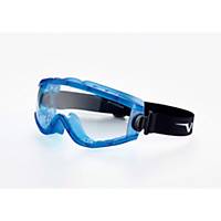 Gafas panorámicas con lente incolora y ventilación indirecta Univet 619.02.01.00