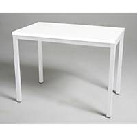 Mesa de break com medidas 110x70mm branco branco