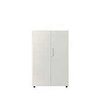 OFITRES CUPBOARD W/DR 143X45X90CM WH/WH