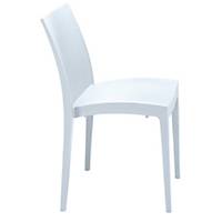 PK2 CHIC&CHAIRS CUP CHAIRS PLASTIC WHITE