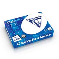 Clairefontaine 2216C white A4 paper, 210 gsm, 171 CIE, per ream of 250 sheets