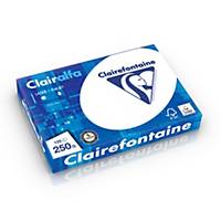 Clairefontaine 2230C white A4 paper, 250 gsm, 171 CIE, per ream of 125 sheets