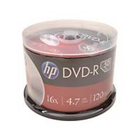 HP DVD-R 스핀들 120min 4.7GB 16x 50개입