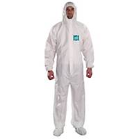 ANSELL 1800TS PLUS MICROG COVERALL WHITE L