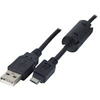 USB 2.0 A à micro B cable noir 1,80 mètre