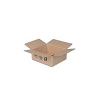 Fedeles doboz, 3 rétegű, 195 x 145 x 92 mm, barna, 25 darab