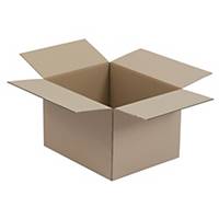 Klopová krabice, 3-vrstvá, 330 x 250 x 180 mm, hnědá, 25 kusů