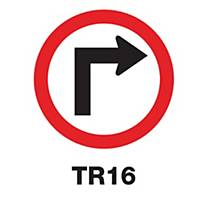 TR16 REGULATORY SIGN ALUMINIUM 45 CENTIMETRES