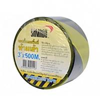 YAMADA BARRIER TAPE 3 INCHES 100 METRES YELLOW/BLACK