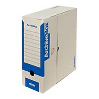 Emba áthelyezhető archiváló doboz, 33 x 26 x 11 cm, A4, kék, 25 darab/csomag