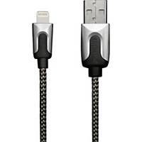 USB-Kabel XTREME Lightning 2m silber