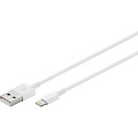 USB-kabel Apple, 2.0, Lightning til USB-A, iPhone /iPad, 1 m, hvid