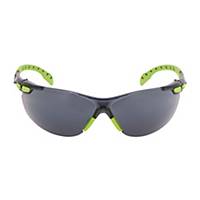 Schutzbrille 3M S1201, Filtertyp 5, grün/schwarz, Scheibe grau