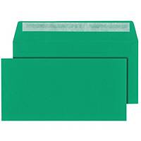 Briefumschläge C6/5 114x229mm ohne Fenster Haftklebung grün 25 Stück